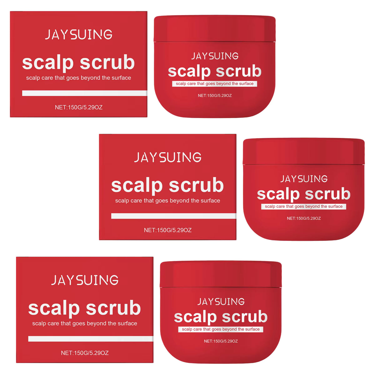 Byxa Glow JAYSUING Scalp Scrub Shampoo