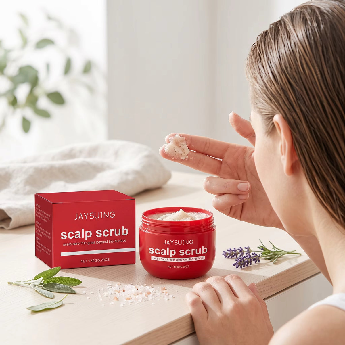 Byxa Glow JAYSUING Scalp Scrub Shampoo